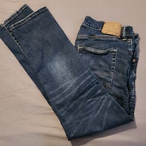 American Eagle Outfitters Blue Straight Jeans Classic Style